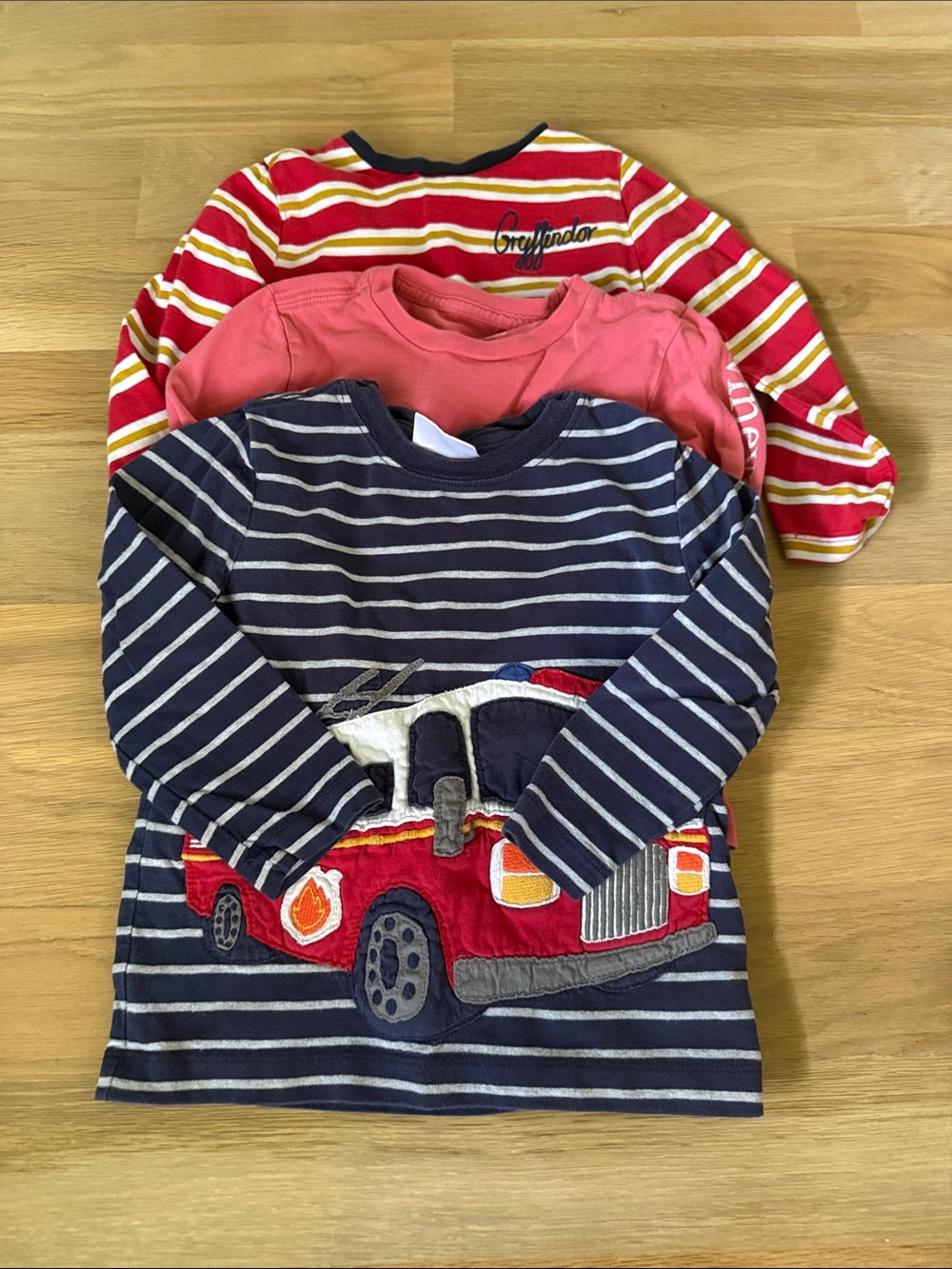 Bundle of Boys Size 3T Long Sleeve Shirts